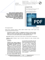 EVALUACIÓN HIDROQUÍMICA PRELIMINAR DE RESERVORIOS DE AGUA PARA CONSUMO HUMANO PRÓXIMOS A ACTIVIDADES MINERAS EN LA MICROCUENCA HAMPATURI EN LA PAZ, BOLIVIA