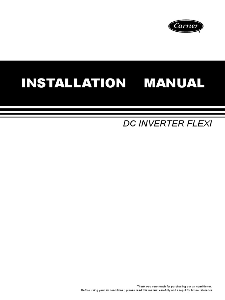 VRF Outdoor Unit Installation Guide | PDF | Pipe (Fluid Conveyance ...