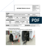 Informe Técnico 004-20 Falla Cilindro Direccion Terex 15