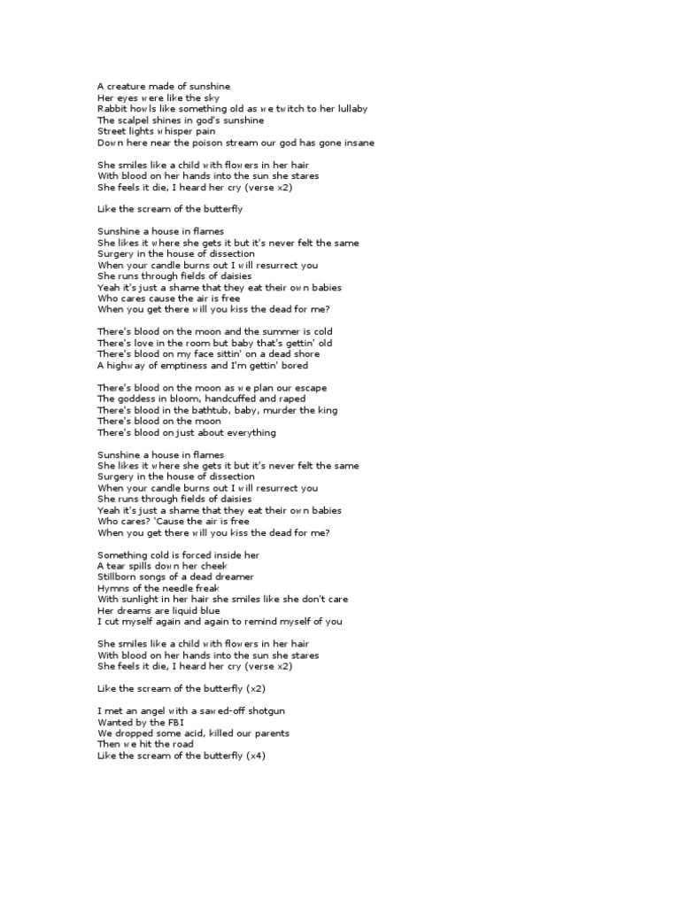 Bath Salt Lyrics