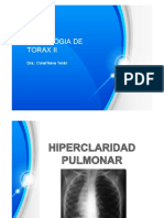 SEMIOLOGIA TORAX II Radiologia