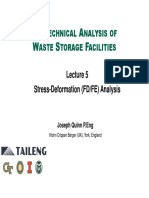 G A W S F: Eotechnical Nalysis of Aste Torage Acilities