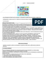 Las Actividades de Prácticas Del Lenguaje Y Matemática Tienen Fecha de Entrega: Viernes 7/05