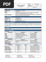 General Information: Product Technical Data Sheet