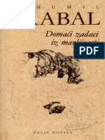 Bohumil Hrabal - Domaci Zadaci o Marljivosti