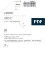 Evaluación Primer Trimestre: NOMBRE: - GRADO: 9º CALIFICACIÓN