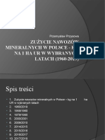 Zużycie Nawozów Mineralnych W Polsce - KG Na 1 Ha Ur W Wybranych LATACH (1960-2019)