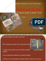 Objetivos de La Clases:: Crear Arte Land Art