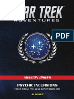 Psychic Incursions: Mission Briefs