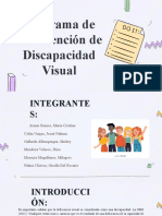 Programa de Intervención de Discapacidad Visual