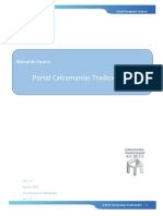 Portal Calcomanías Tradicionales: Manual de Usuario