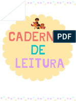 Caderno: Leitura