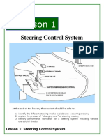 Lesson 1 - Steering Control System