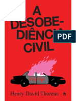 A Desobediência Civil - Henry David Thoureau