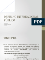 Derecho Internacional Público