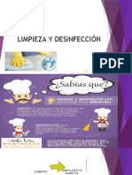 Limpieza y Desinfección