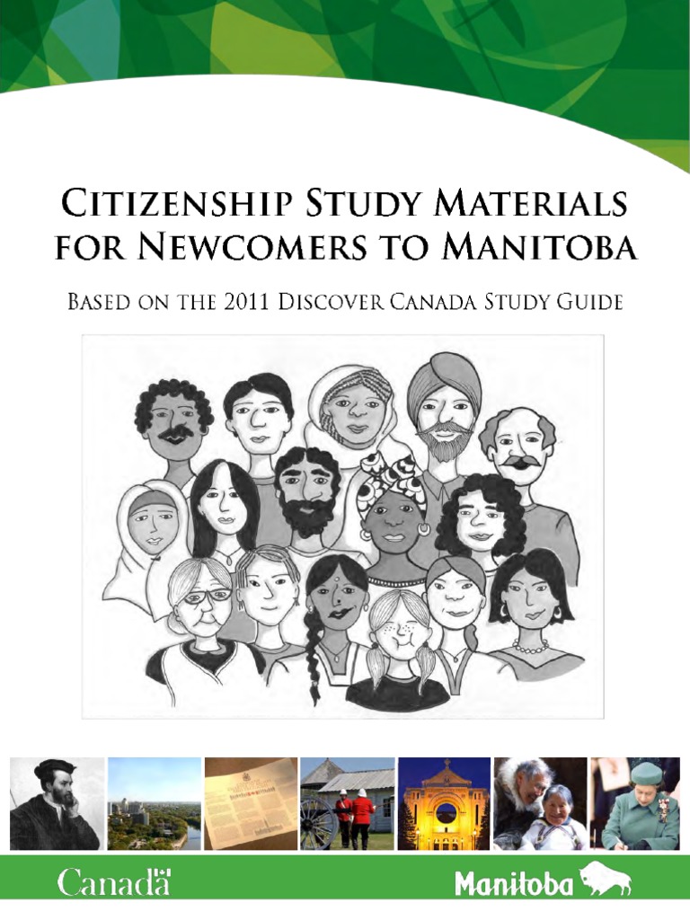 Citizenship Guide Manitoba R CANADA PDF