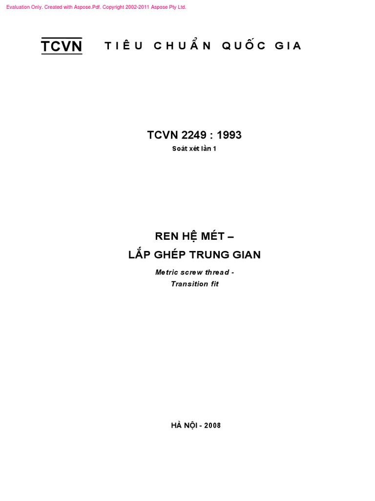 TCVN 2249-1993 | PDF