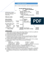 Gestión Financiera: Balance General Al 28 - 02 - 19 Pasivo Y Patrimonio