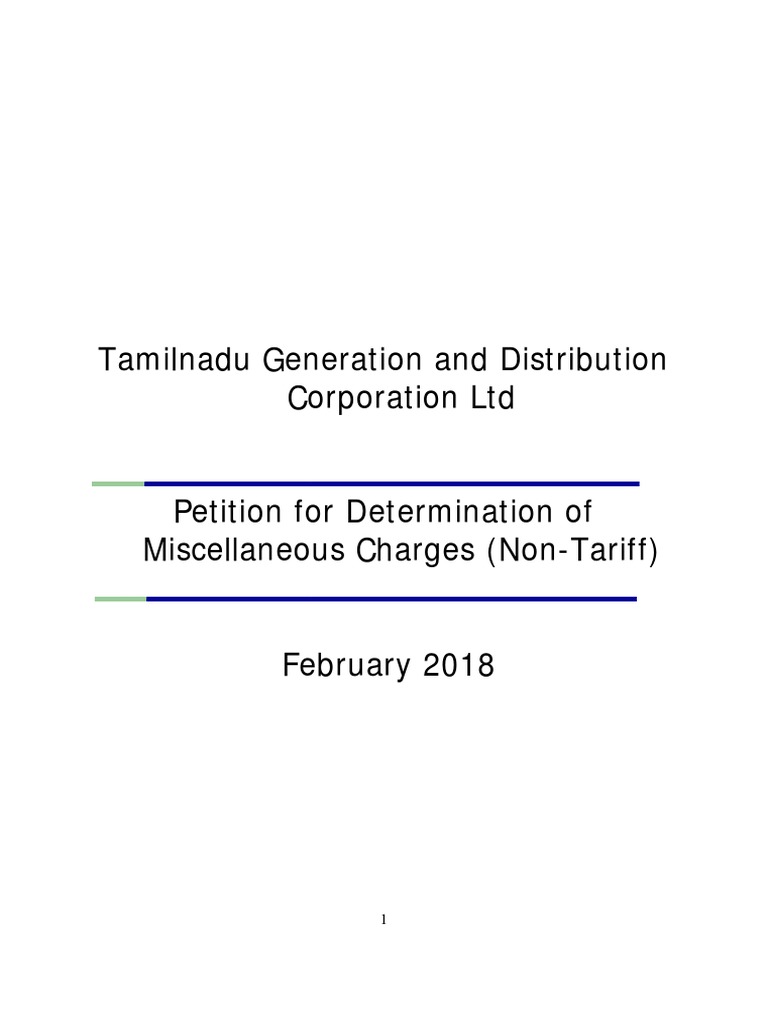 Tamilnadu Generation Distribution Corporation