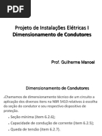 Aula 6 - PEP - Fator de Demanda e Correntes de Projeto