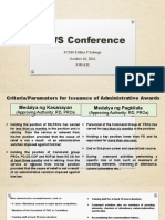 MWS Conference: PCMS Editha P Salenga October 26, 2022 9:00 AM