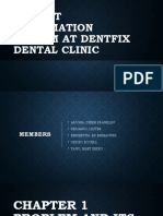 Patient Information System at Dentfix Dental Clinic