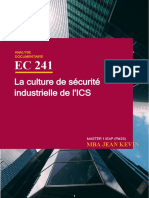 La Culture de Sécurité Industrielle de l'ICS: Mba Jean Kevin