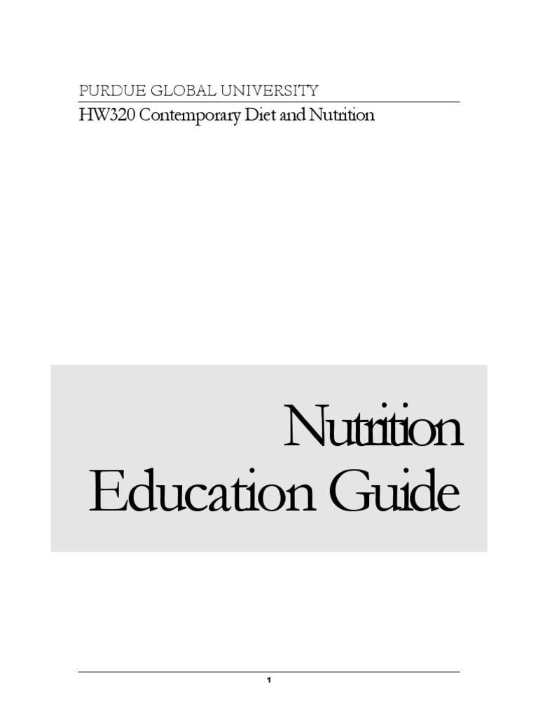 Nutrition Education Guide PDF