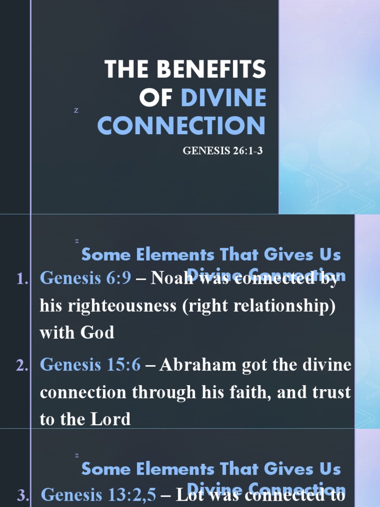The Benefits Of Divine Connection Pdf