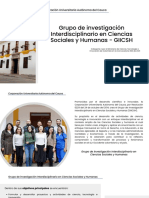 Portafolio - Giicsh GRUPOS DE INVESTIGACION AUTONOMA