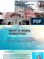 ITC's Rural Marketing Strategy and Mix