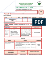 5° Sesión de Aprendizaje Sesión1-Sem.1-Exp.1