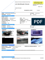 Vistoria de Identificação Veicular: Departamento Estadual de Transito Do Estado de São Paulo