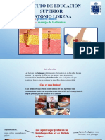 Manejo de heridas: clasificación, tratamiento y complicaciones