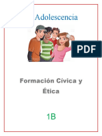 La Adolescencia: Formación Cívica y Ética