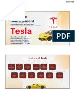 Tesla Analysis