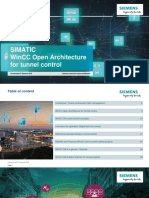 SIMATIC WinCC OA - For Tunnels