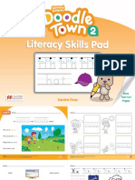 Doodle Town 2nd Edition Literacy Skills Pad Level 2 Unit 9 Spread