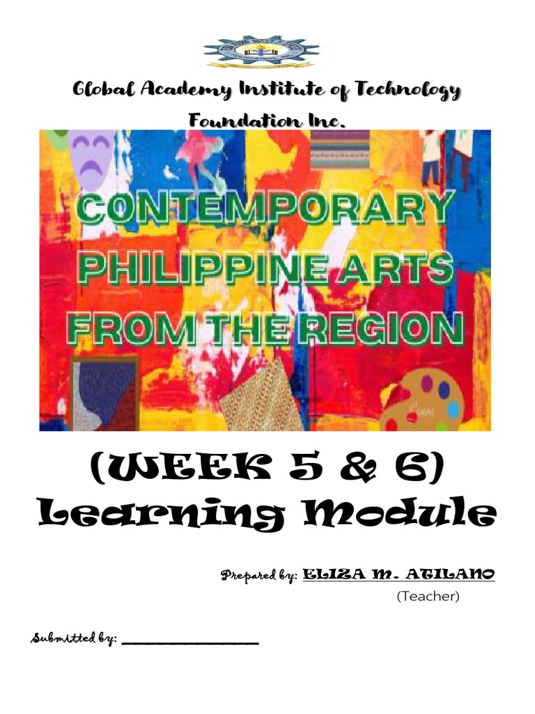 (WEEK 5 & 6) Learning Module: Global Academy Institute of Technology ...