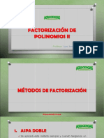 6.2 Diapositivas Factorización II