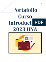 Portafolio Curso Introductorio 2023 UNA