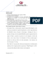 Gestión Energética - IN 134 Cuarta Practica Calificada 2021 - 2