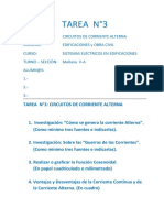 TAREA N°3 y RÚBRICA N°3