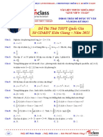 6. Sở Kiên Giang 2021 - Đề Thi