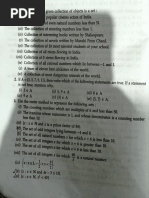 MLA Question and Answers of Sets