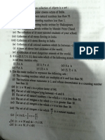 MLA Question and Answers of Sets