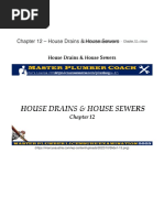 Chapter 12 House Drains House Sewers MASTER PLUMBER COACH