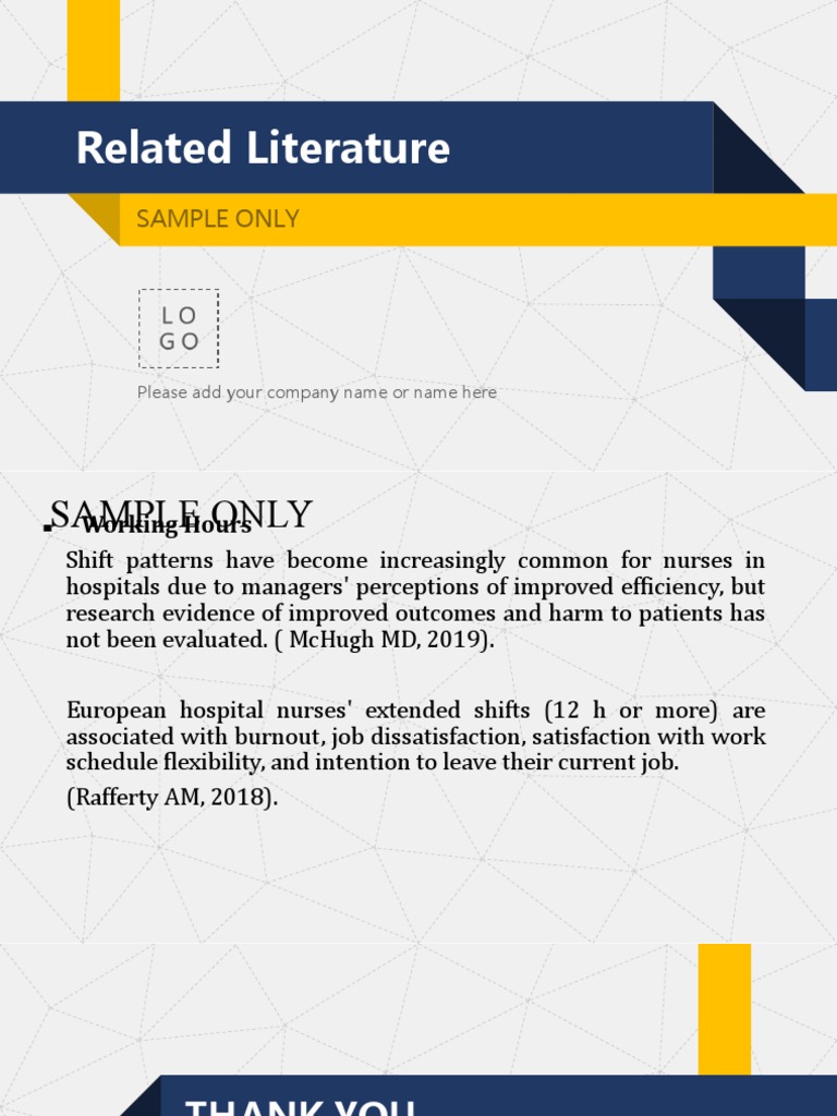 RRL Sample 1 | PDF