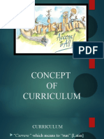 Concept of Curriculum 3